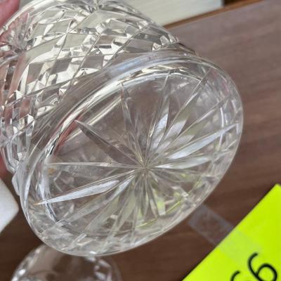Crystal Cut Jar