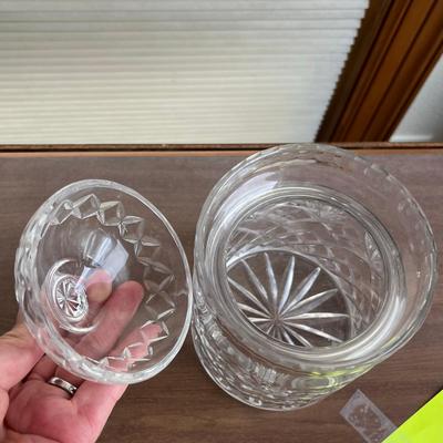 Crystal Cut Jar