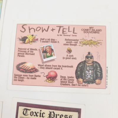 4 - TOPPS TOXIC HIGH SCHOOL COLLECTORS CARD