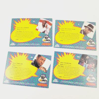 4 - YO MTV RAPS COLLECTOR CARDS