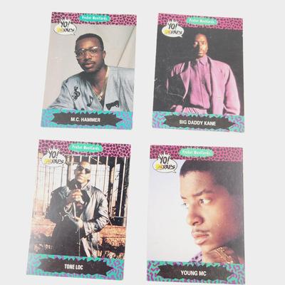 4 - YO MTV RAPS COLLECTOR CARDS