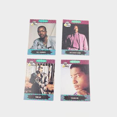 4 - YO MTV RAPS COLLECTOR CARDS