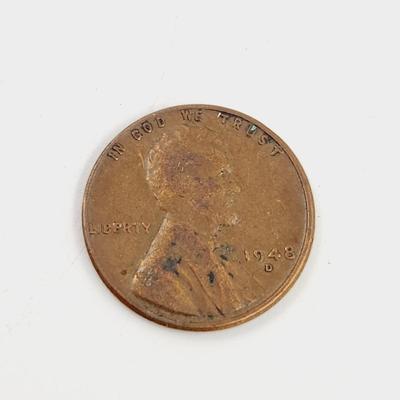 1948 D WHEAT PENNY