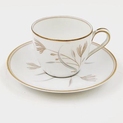 LAVERNE BY NORITAKE TEA CUP & SAUCER
