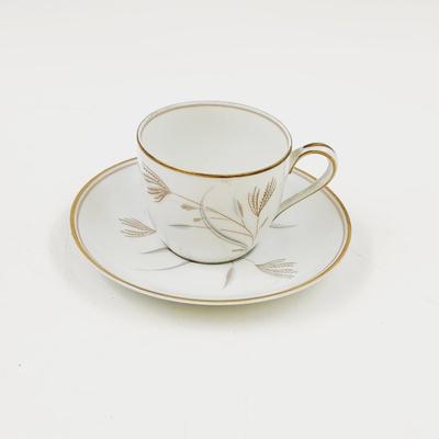 LAVERNE BY NORITAKE TEA CUP & SAUCER