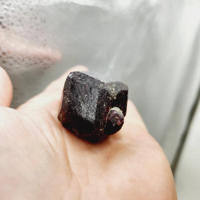 CHUNK OF RAW GARNET - .70 GRAMS