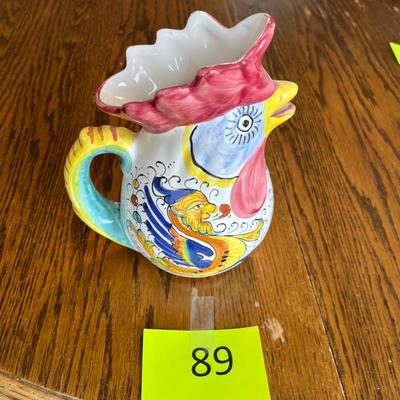 Italian Rooster Juice Pitcher