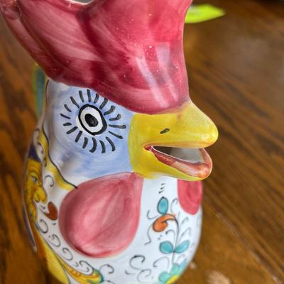 Italian Rooster Juice Pitcher