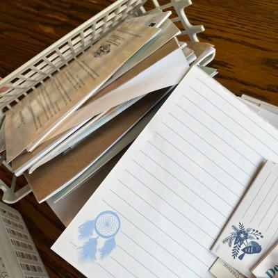 Lot of stationary/ note pads