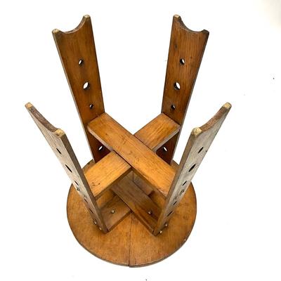 1415 Antique Arts and Crafts Stool
