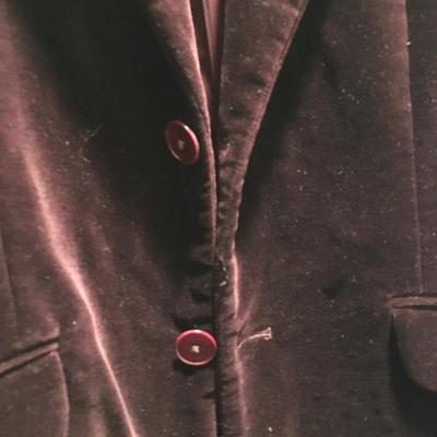 Ralph Lauren black label velvet blazer