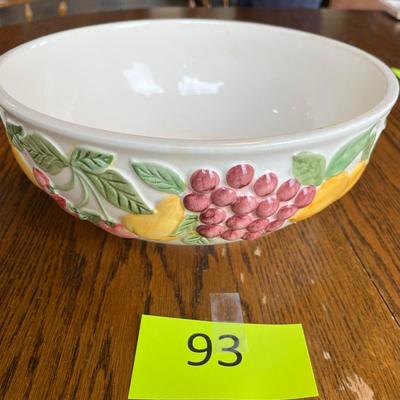 Large fruits bowl