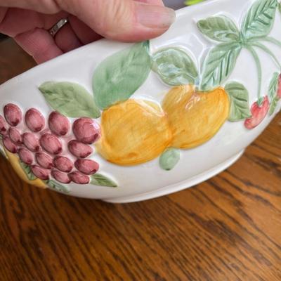 Large fruits bowl
