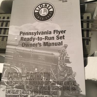 Lionel Pennsylvania Flyer Train set Unused