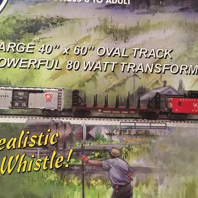 Lionel Pennsylvania Flyer Train set Unused