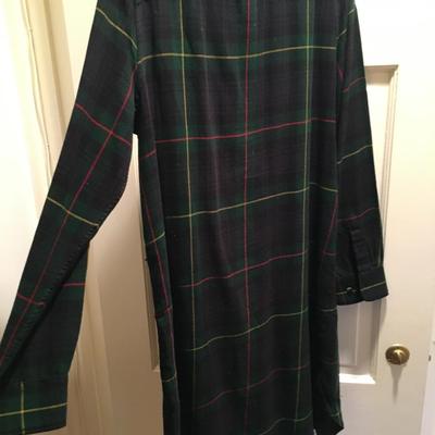 Ralph Lauren black label  flannel shirtdress