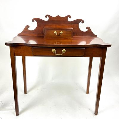 1420 19th Century Two Drawer Cherry Side Table