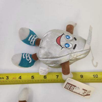 3 - 1998 HORSMAN HERSHEY KISSES PLUSH STUFFIES