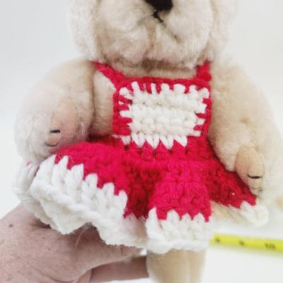 CUTE CROCHET CLOTHES POSEABLE BEAR COUPLE
