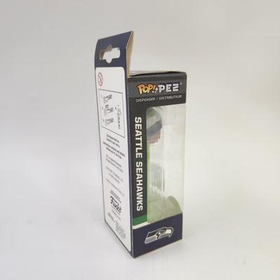 NEW NFL SEAHAWKS LIMITED EDITION BEANIE POP PEZ