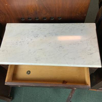 Lot 149 | 1800s Marble-Top Commode
