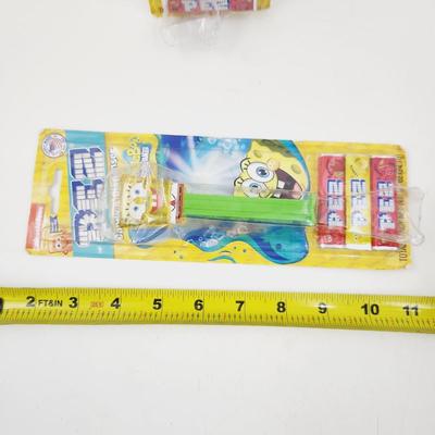 NEW SPONGE BOB PEZ SET - 2