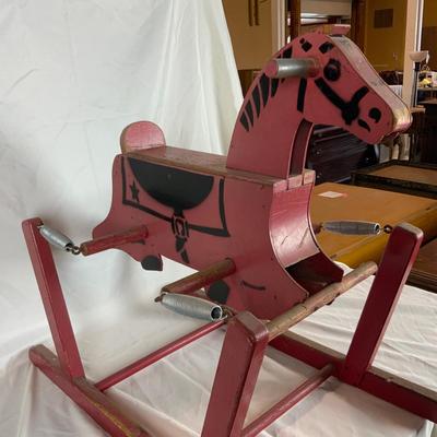 Lot 158 | Bouncing Rocking Horse