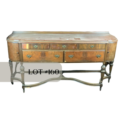 Lot 160 | Curved Side Buffet | Sideboard