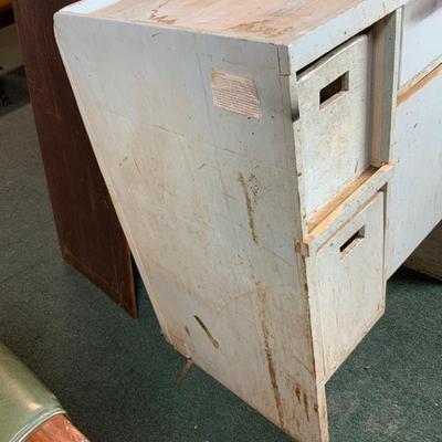 Lot 163 | Light Blue Industrial Salvage