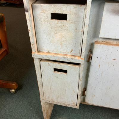 Lot 163 | Light Blue Industrial Salvage
