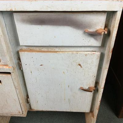 Lot 163 | Light Blue Industrial Salvage