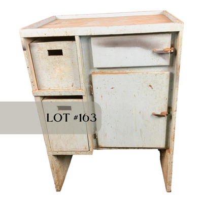 Lot 163 | Light Blue Industrial Salvage
