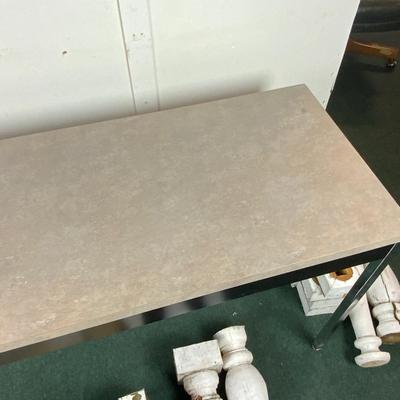 Lot 171 | Chrome, Black and Grey Store Display Counter