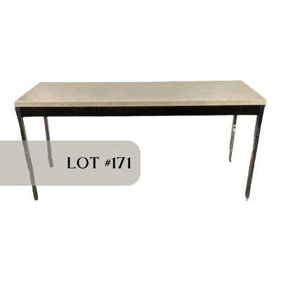 Lot 171 | Chrome, Black and Grey Store Display Counter