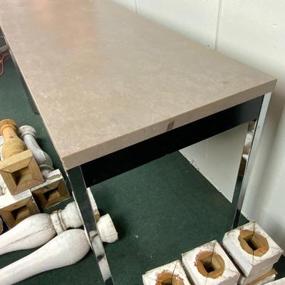 Lot 171 | Chrome, Black and Grey Store Display Counter