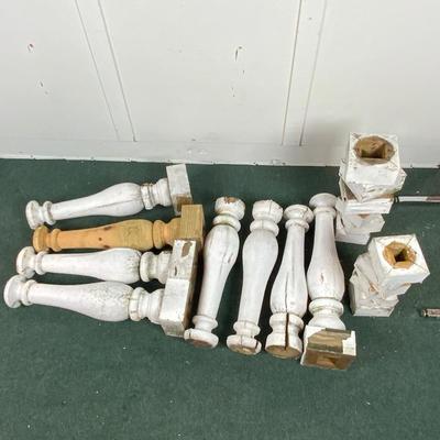 Lot 172 | Architectural Salvage | Railing Posts
