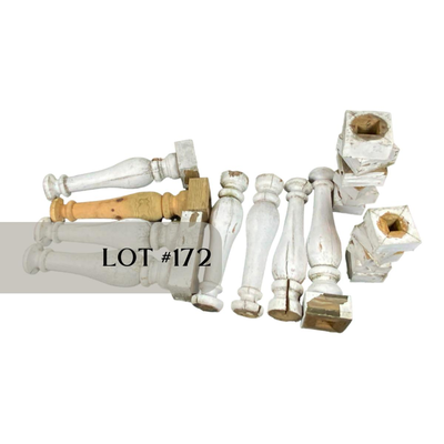 Lot 172 | Architectural Salvage | Railing Posts