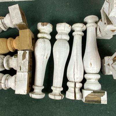 Lot 172 | Architectural Salvage | Railing Posts