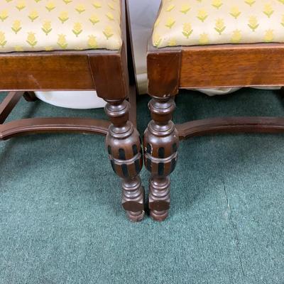 Lot 173 | Set of Four Armless Dining Chairs