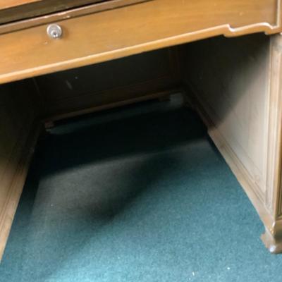 Lot 174 | Massive Dolton Dunton Desk with Privacy Panel