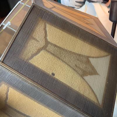 Lot 175 | Art Deco Mesh Metal Lampshade