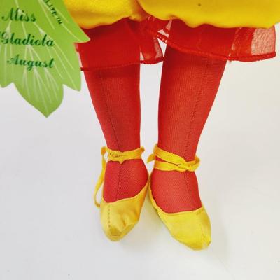 BRINNS  FLORA BELL PORCELAIN MISS GLADIOLA AUGUST DOLL