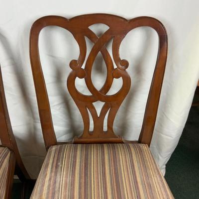 Lot 178 | Pair of Refinished Queen Anne Dining Chairs