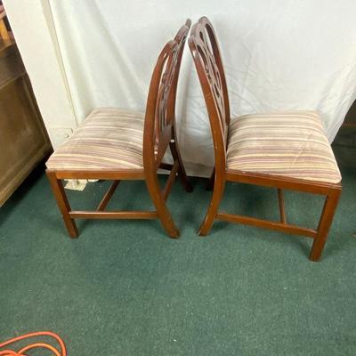 Lot 178 | Pair of Refinished Queen Anne Dining Chairs