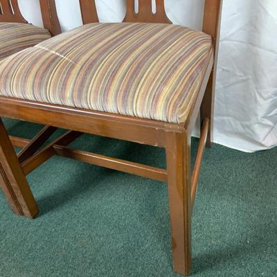 Lot 178 | Pair of Refinished Queen Anne Dining Chairs