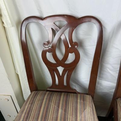 Lot 178 | Pair of Refinished Queen Anne Dining Chairs