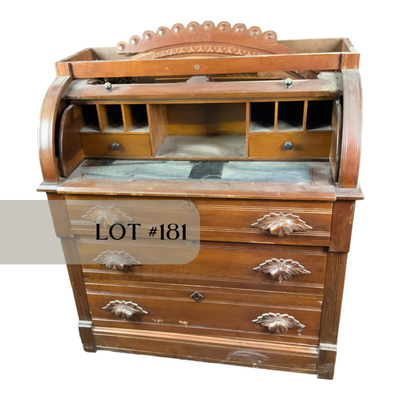Lot 181 | Cylinder Desk