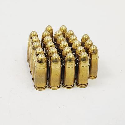 25 PC- 9mm LUGER AMMO