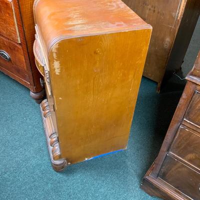 Lot 183 | Art Deco Waterfall Nightstand