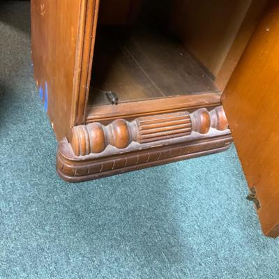 Lot 183 | Art Deco Waterfall Nightstand